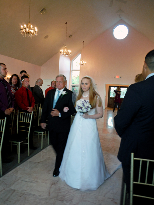 The Bride and her dad