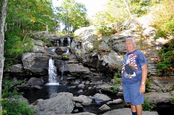 Lee Duquette at Chapamn Falls