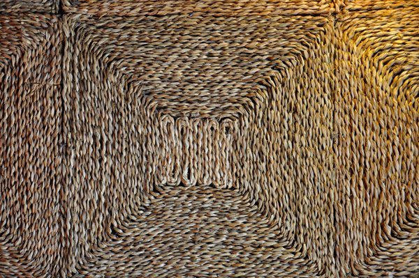 close-up of the stuff on the walls