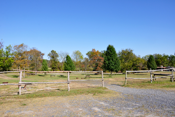 tent area