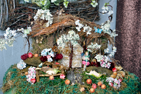 Fairy Tale house and fairies