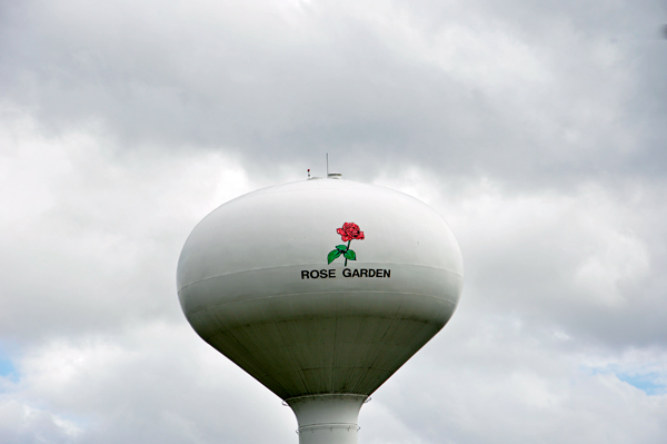 Rose Garden water tower