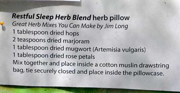 restful sleep recipe