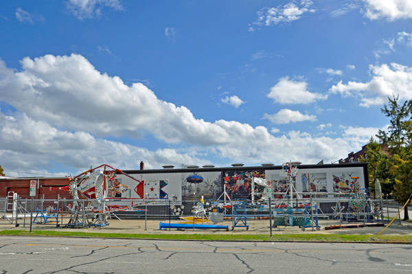 whirligigs under repair