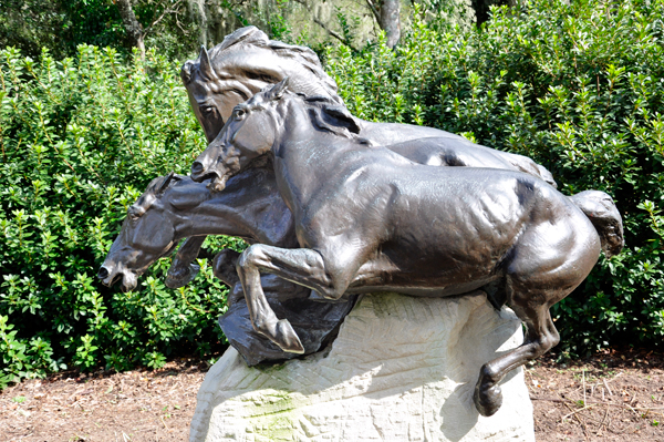 Mares of Diamedes statue