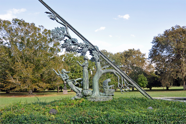 Time and the Fater of Man sculpture