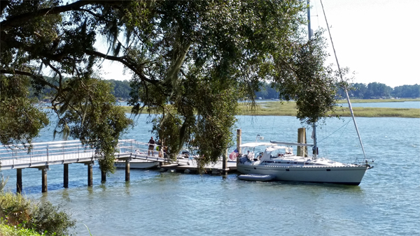 ailboat on the May River