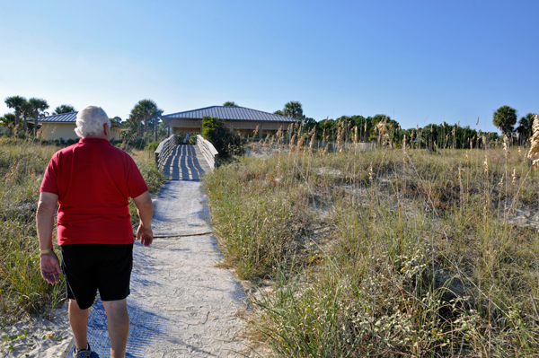 great dunes on Jekyll Island