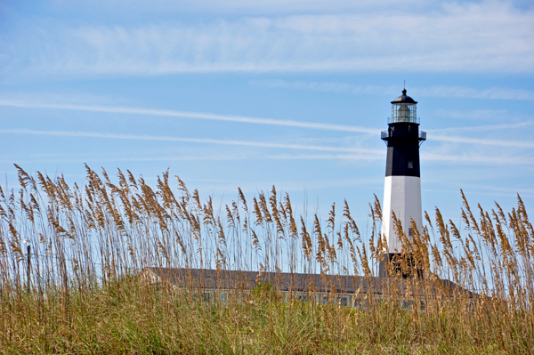 Tybee Island Lighthouse and the dunes