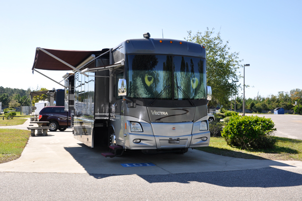 the RV of the two RV Gypsies