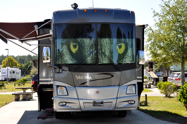 the RV of the two RV Gypsies