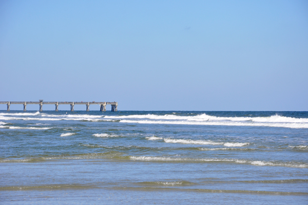 jacksonville Beach fishing pier