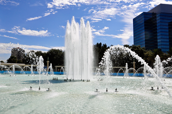 Friendship Park fountain