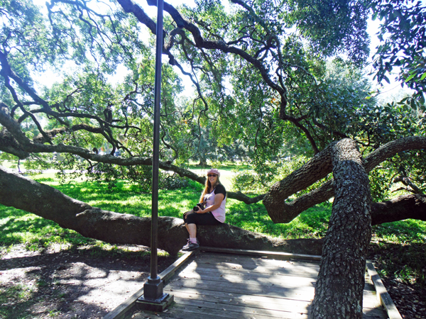 Karen Duquette and The Treaty Oak