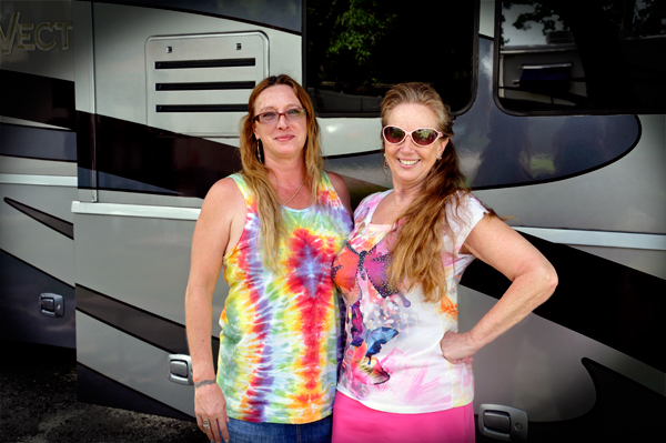 Penny Mutter and Karen Duquette - cousins