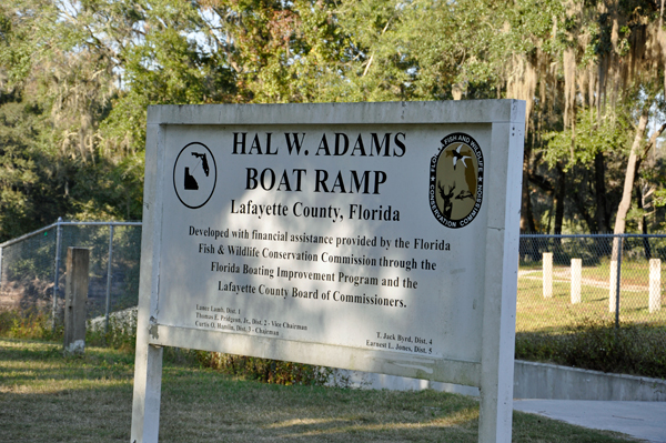 Hal W. Adams Bridge boat ramp