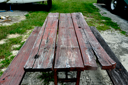 picnic table