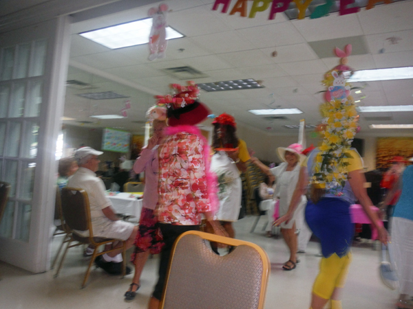 The Easter Bonnet parade