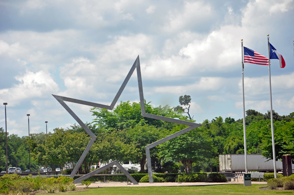 big star at Welcome Center