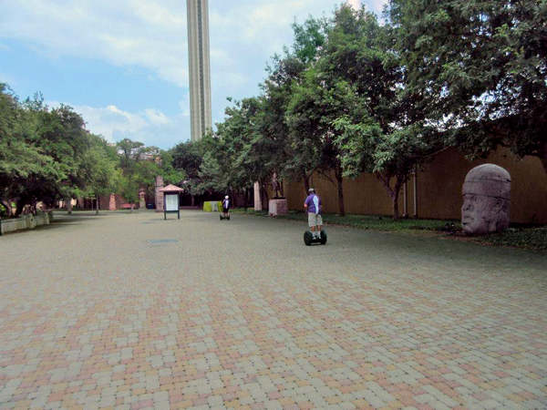 the two RV Gypsies on Segways