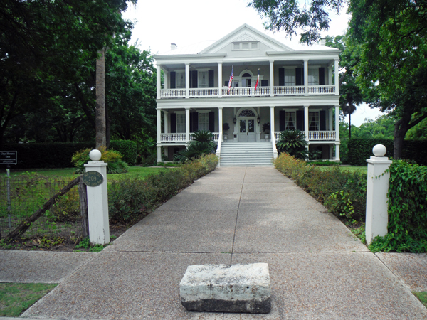 house and stepping stone