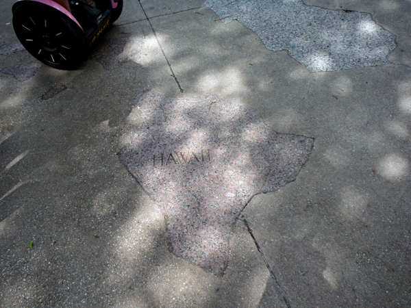 Patio of States - Hawaii