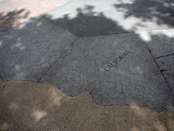 Patio of States - California