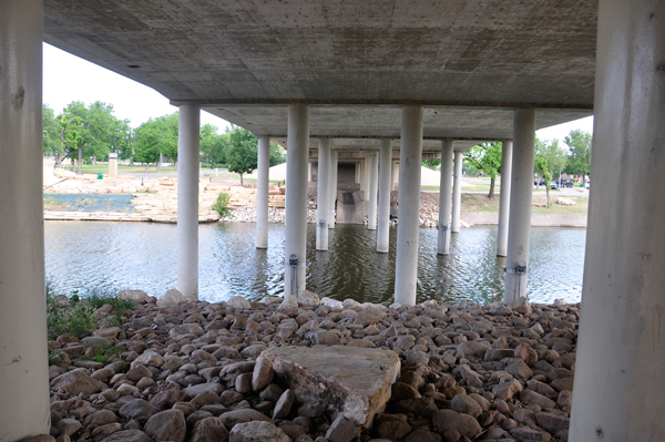 bridge by the Visitor Center