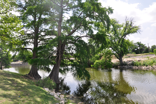 view of the river