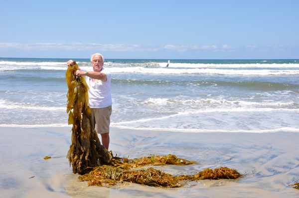 Lee Duquette and seaweed