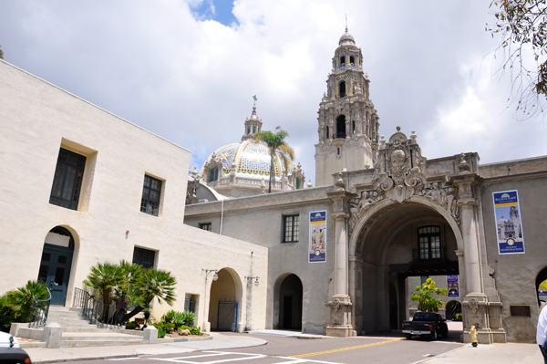 entrance to Balboa Park