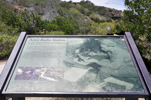 Army Radio Station sign