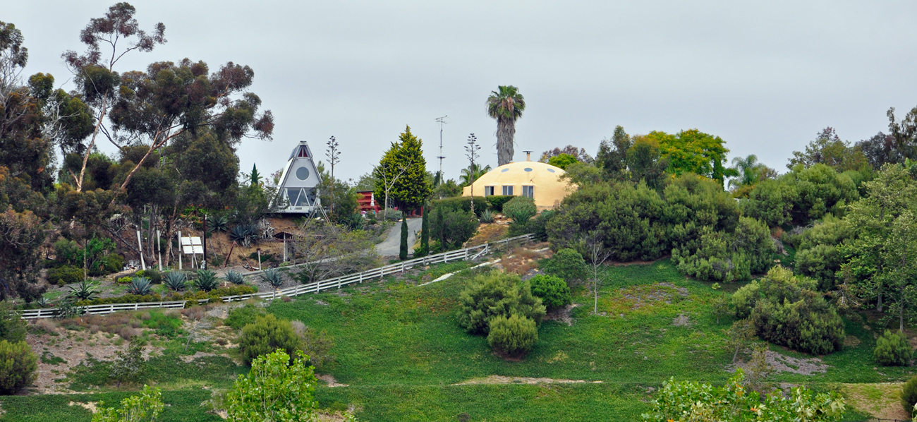 uniquely shaped houses