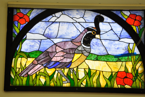 stained glass window