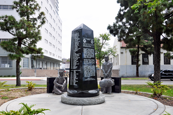 a 4-sided Aircraft Carrier Memorial