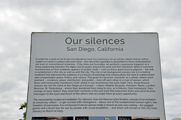 Our silences sign