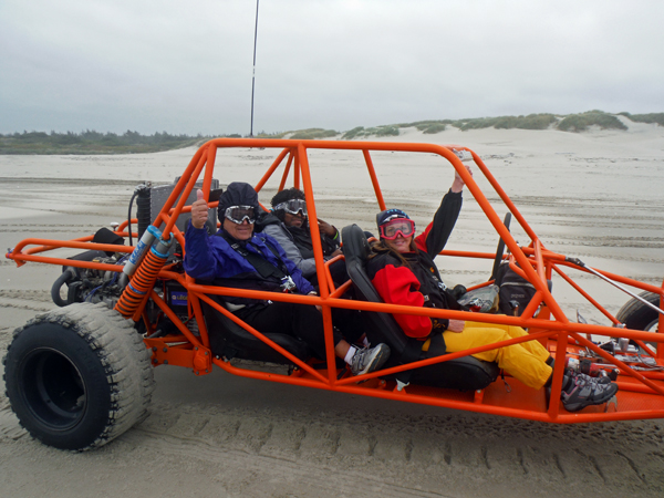 Sand Dune buggy ride in Florence Oregon