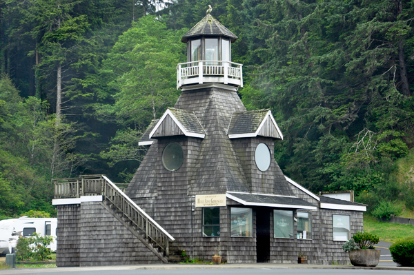 Law office with a lighthouse on it.