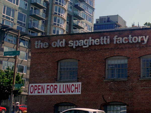 the old spaghetti factory