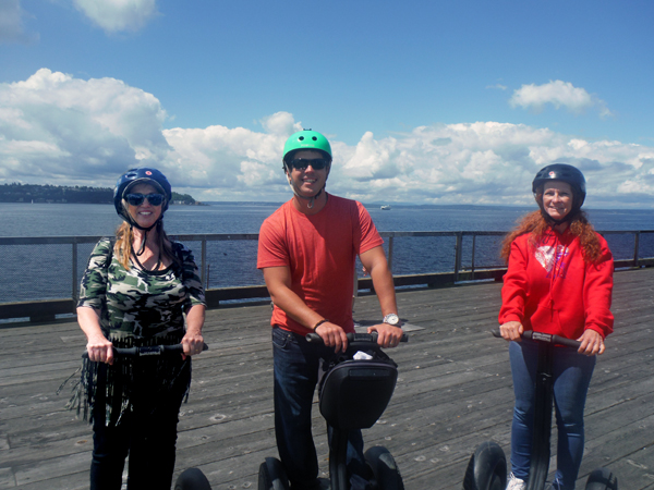 Karen, Geoff, and Ilse