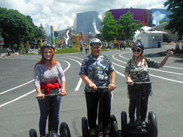 the RV trio on Segways