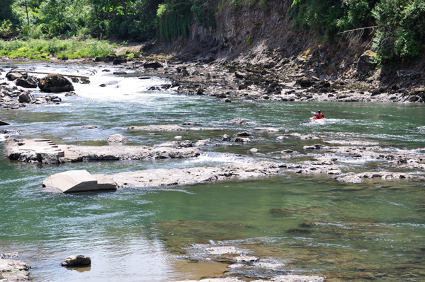 kayakers