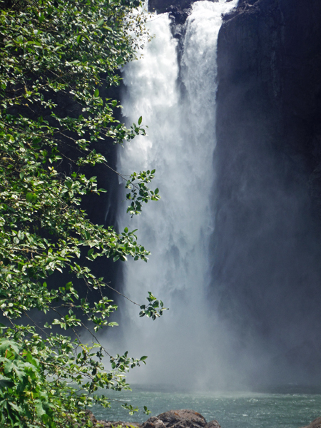 Snoqualmie Falls as seen from the lower level boardwalk