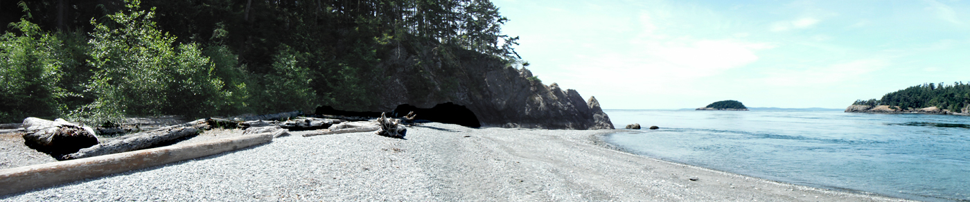 panorama of Little North Beach