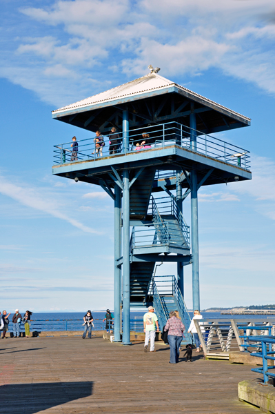the tower at the pier