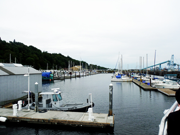 sailboats in Port Angeles