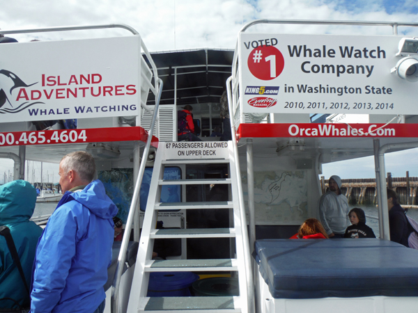 the stern of the boat