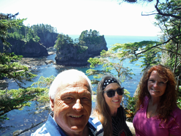 three RV Gypsies at Neah Bay