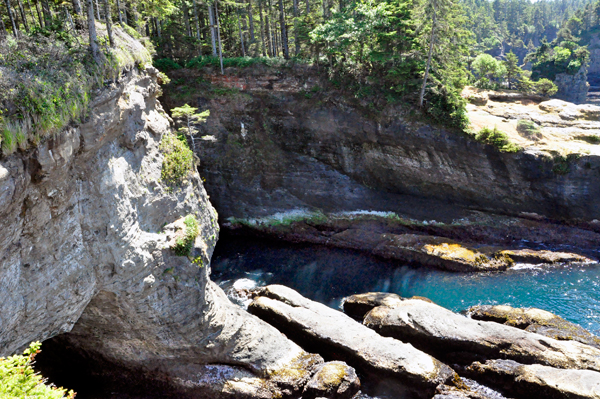 the Sea Caves at Cape Flattery