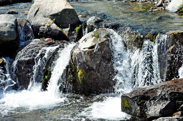 the bottom of Myrtle Falls